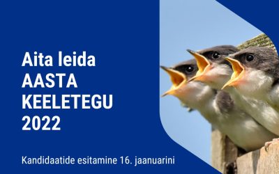 Aasta keeletegu 2022