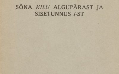 Saareste_Sõna kilu algupärast ja sisetunnus i-st_1940_EST46