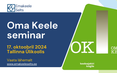 Oma Keele seminar_pisipilt