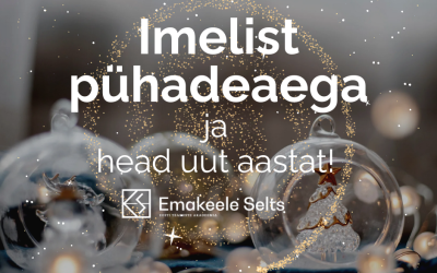 Emakeele Seltsi jõulutervitus 2025_pisipilt